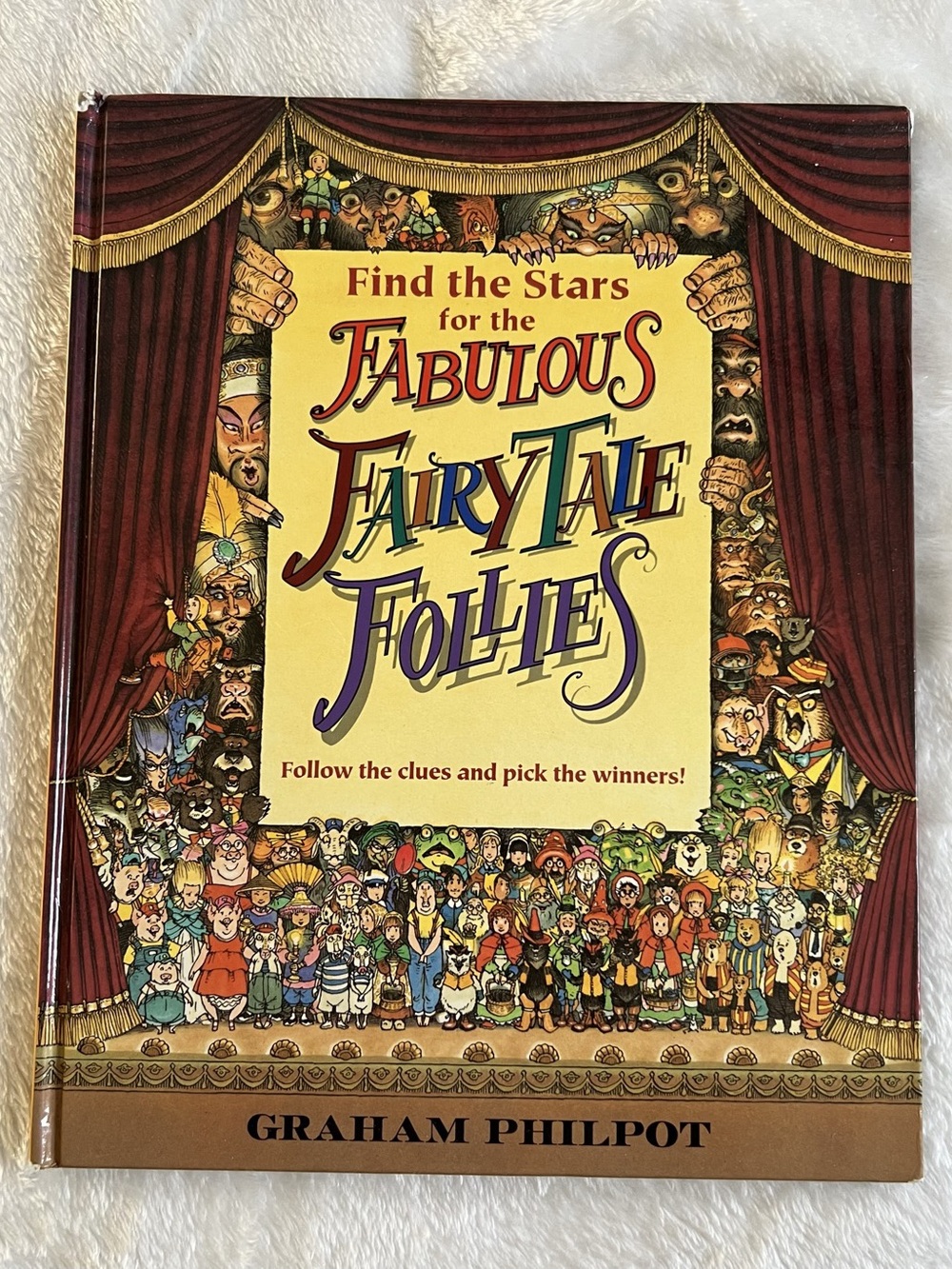 Vintage Find the Stars Fabulous Fairy Tale Follies by Graham Philpot Hardcover